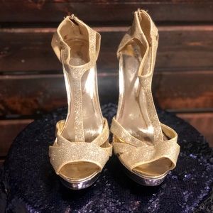 Glitz and Glam Platform Heels
